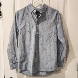 Vineyard Vines ⚾ youth baseball print polo